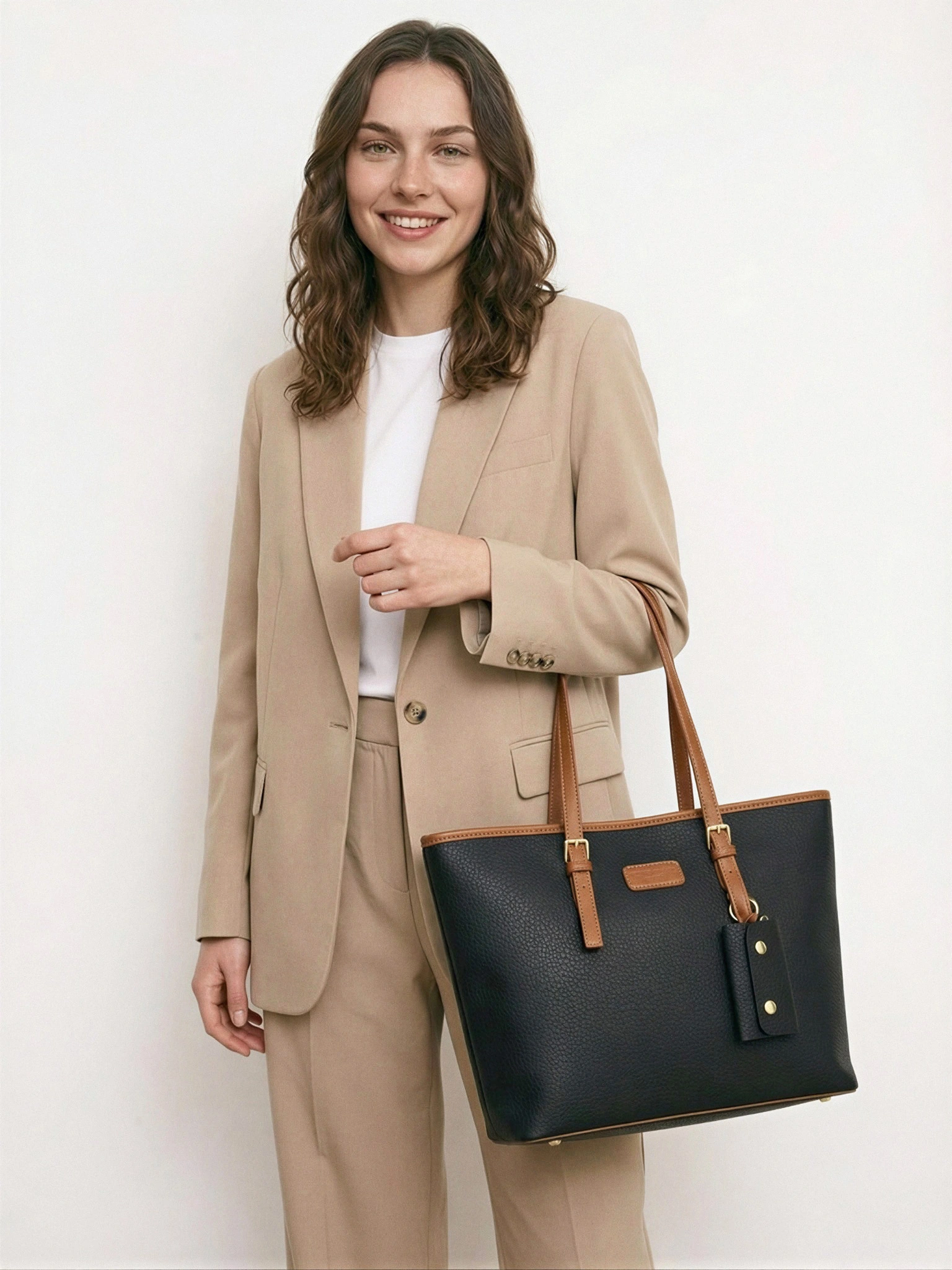 Сумка-тоут с ключницей в ассортименте